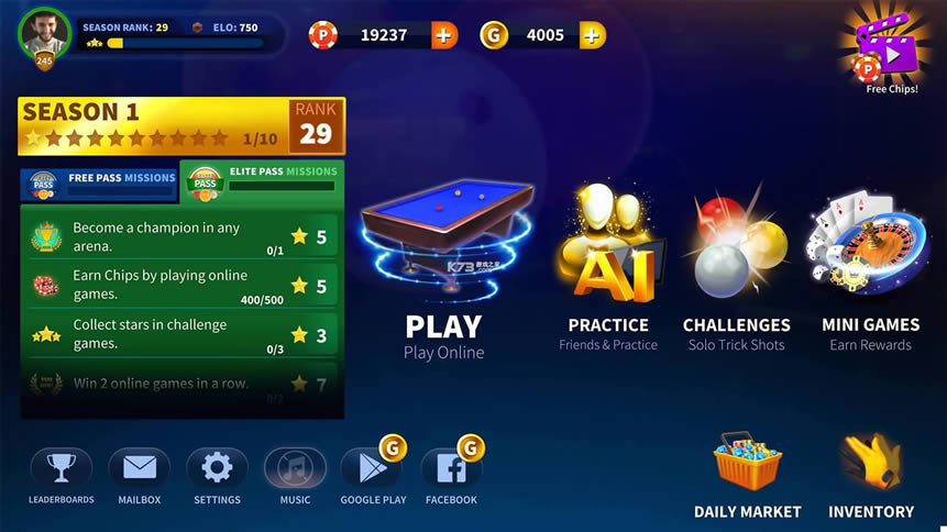 Carom Elite 3D v1.37.174 Ϸ׿ ͼ
